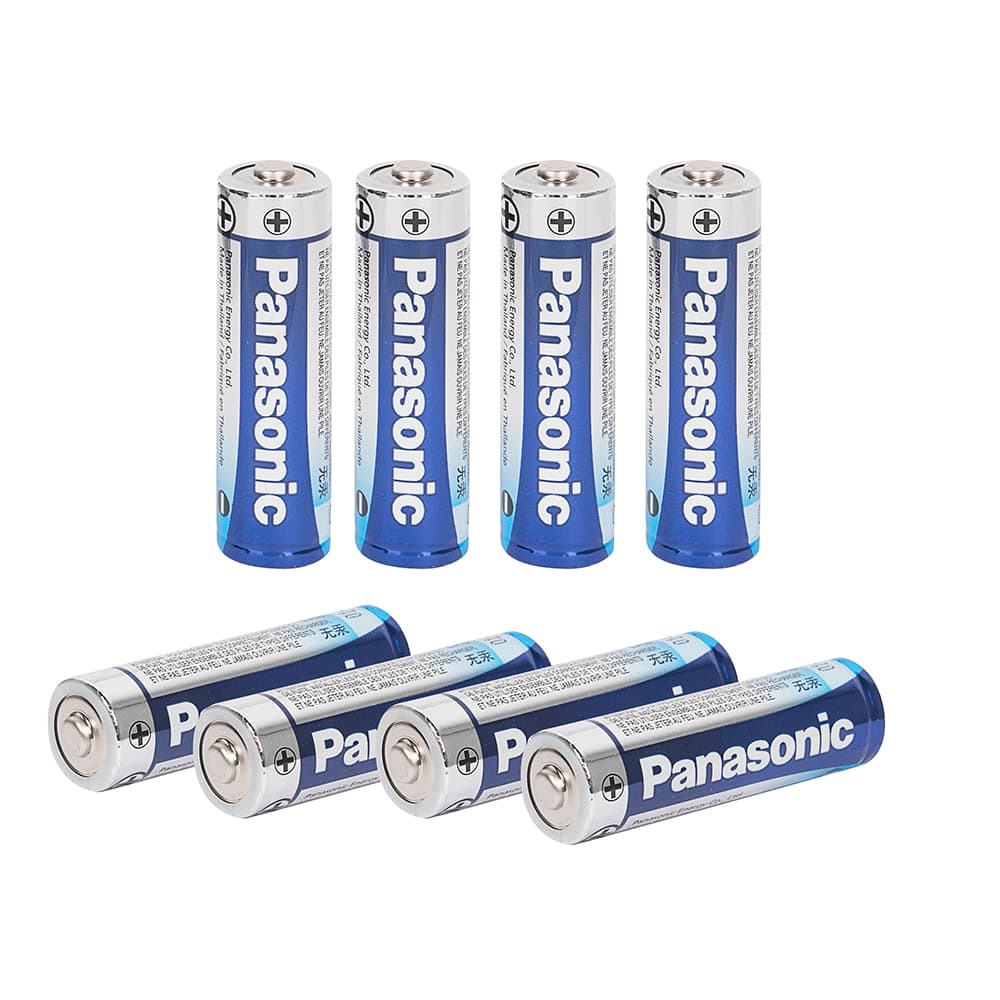 Piles Panasonic AA Pqt/8
