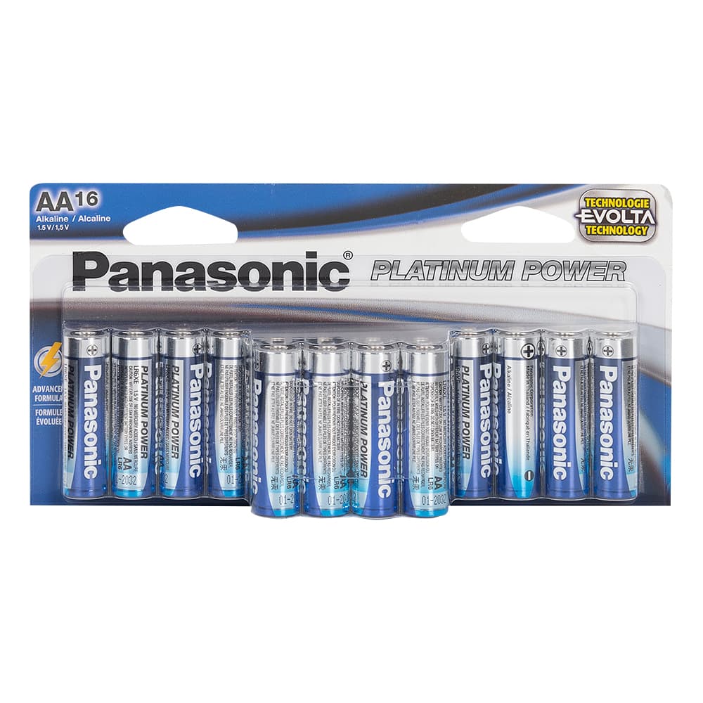 Panasonic Batteries AA Pkg/16