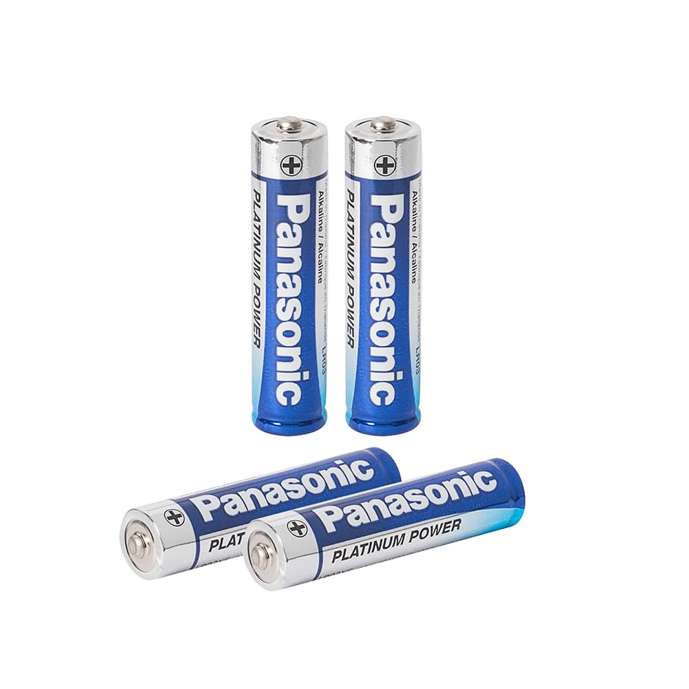 Piles Panasonic AAA Pqt/4