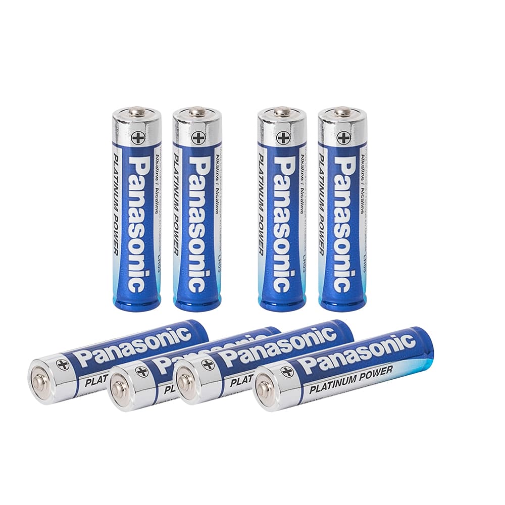Piles Panasonic AAA Pqt/8