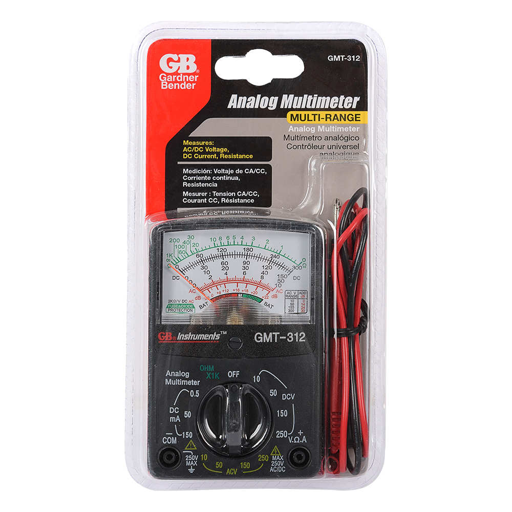 Multimètre analogique 5 fonctions