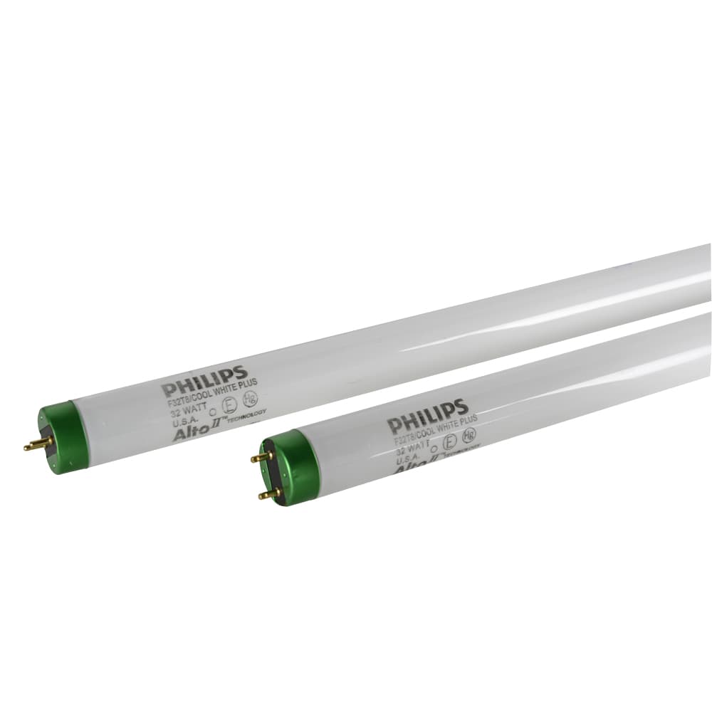 Tubes fluorescents T8, 32 W blanc froid 48 po Pqt/2