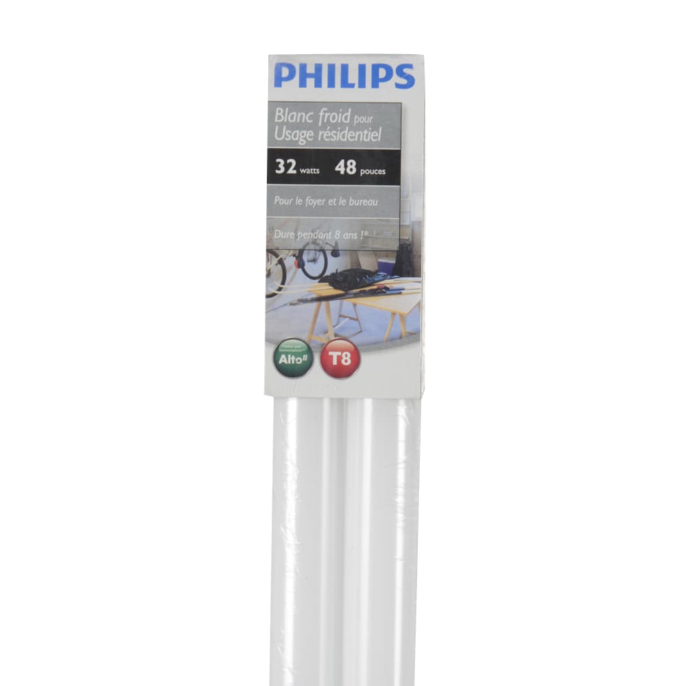 T8, 32 W Cool White Fluorescent Tubes 48 in. Pkg/2