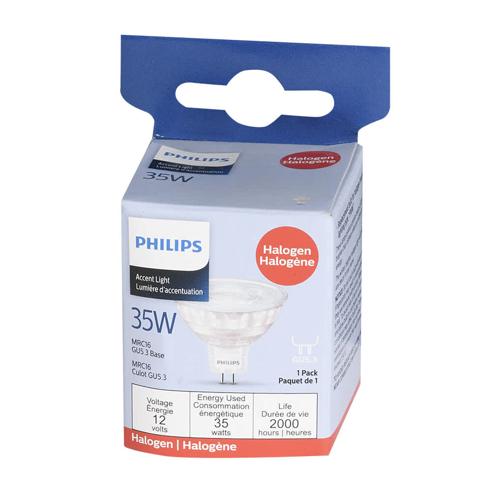 Ampoule-réflecteur halogène MR16 (GU5.3) 35 W