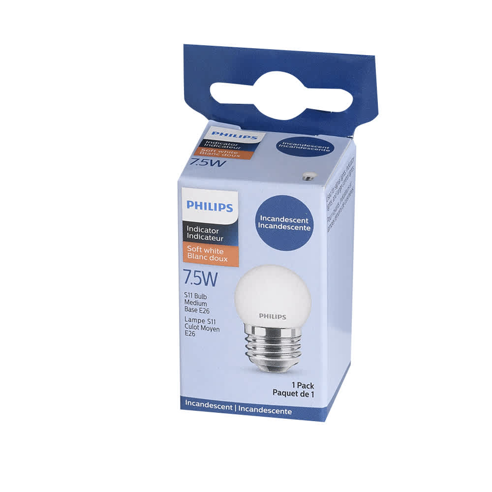 Ampoule incandescente pour veilleuses S11, 7,5 W