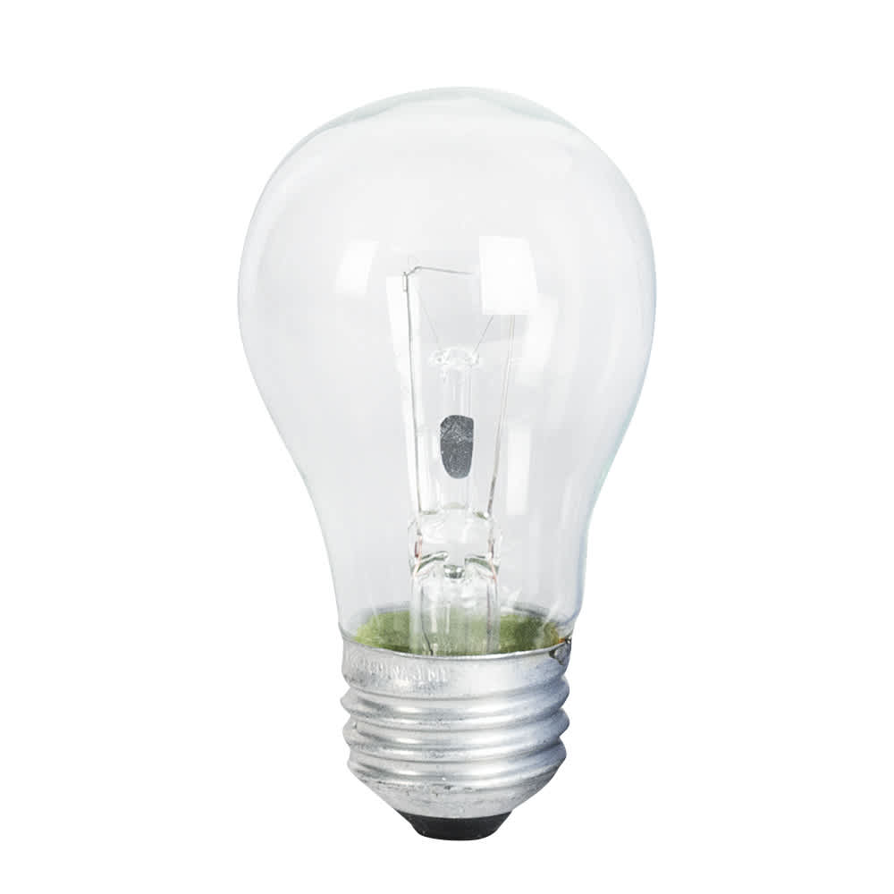 Ampoules incandescentes pour ventilateurs A15, 40 W Pqt/2