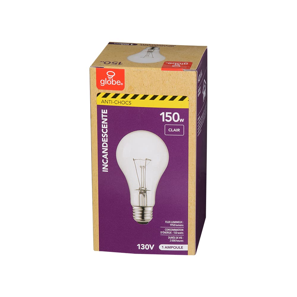 Ampoule incandescente A21, 150 W