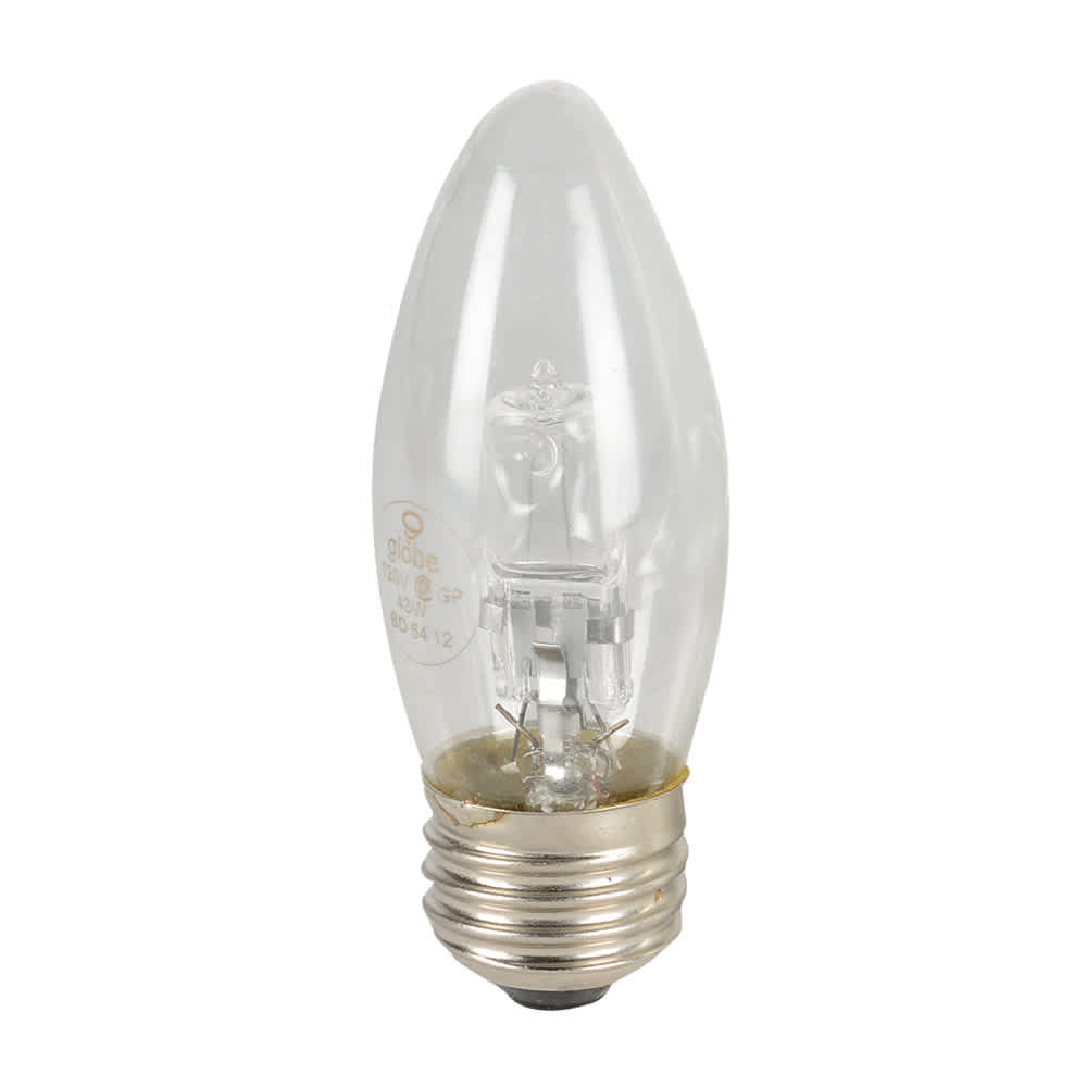 Ampoules chandelle halogènes 43 W Pqt/2