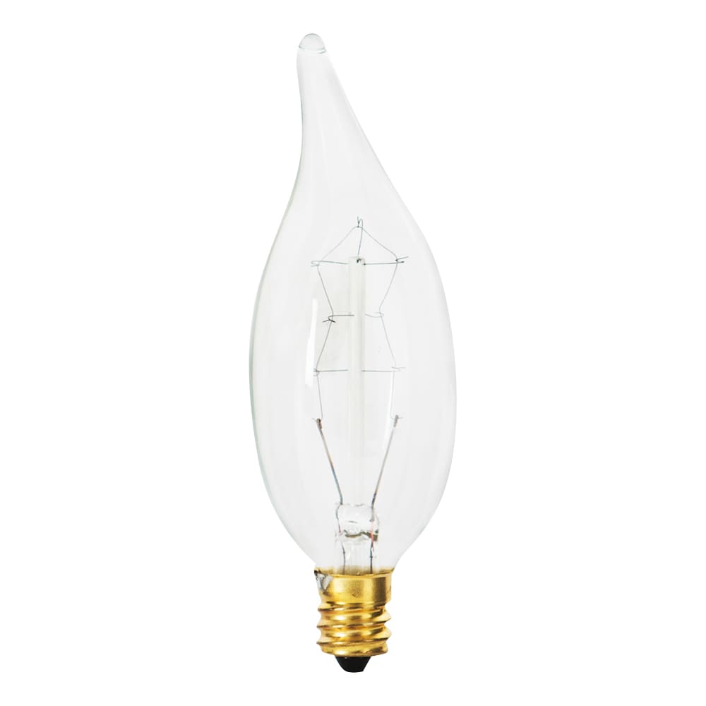 Ampoules incandescentes Vintage CA10, 25 W Pqt/4