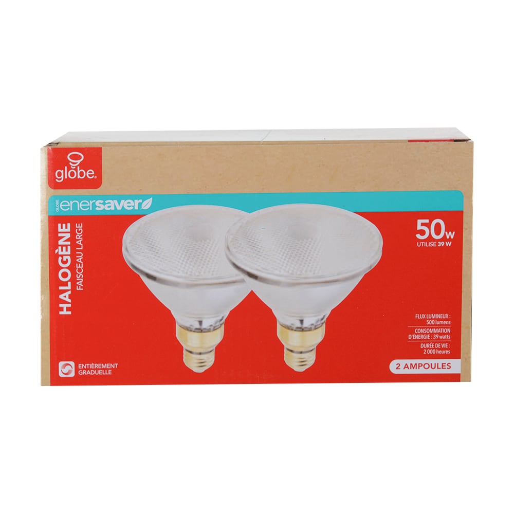 PAR38 Halogen Reflector Light Bulbs 39 W Pkg/2