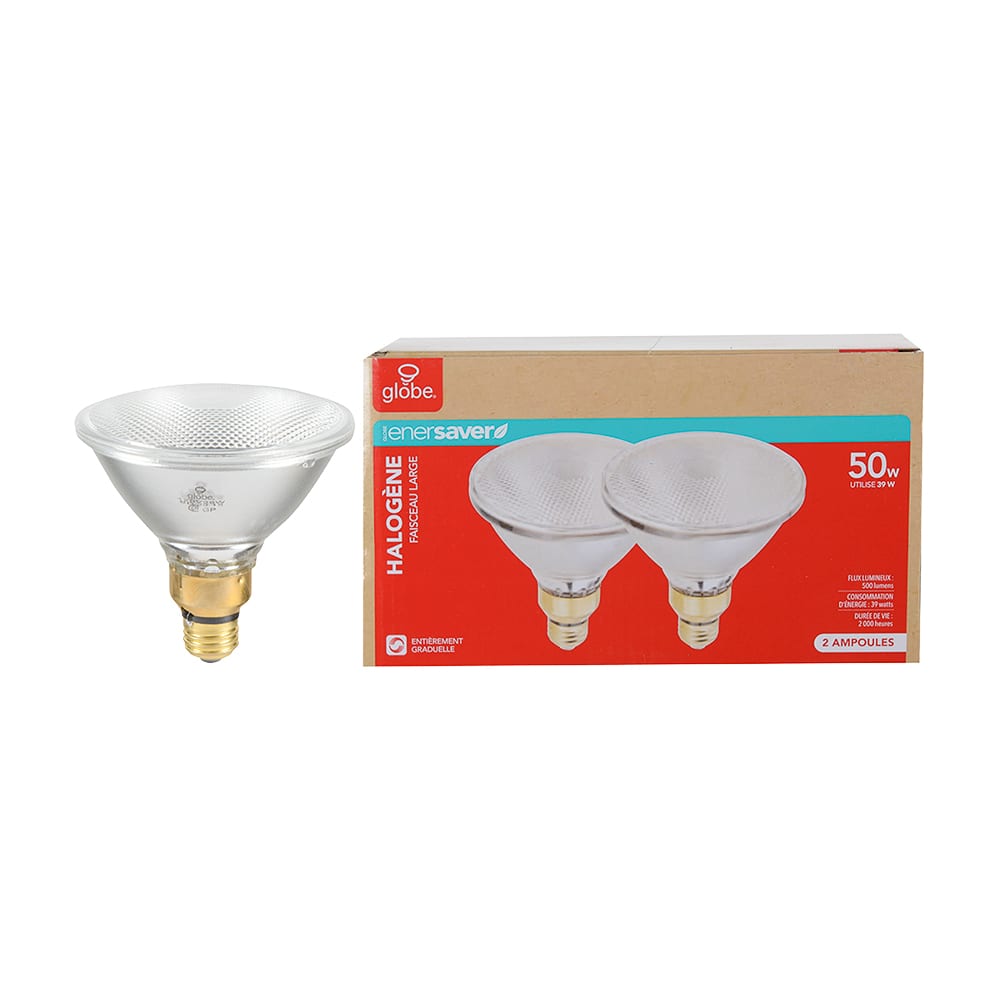 PAR38 Medium Base Halogen Reflector Light Bulbs 39 W Pkg/2