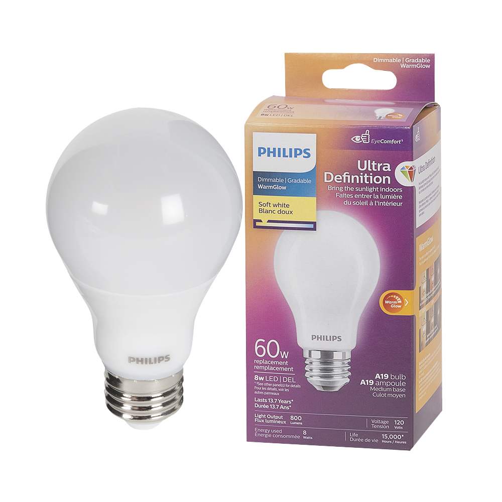 Ampoule DEL A19, 8 W