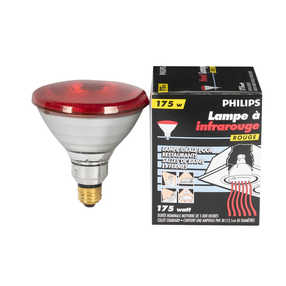 Infrared Lamp PAR38 175 W Red