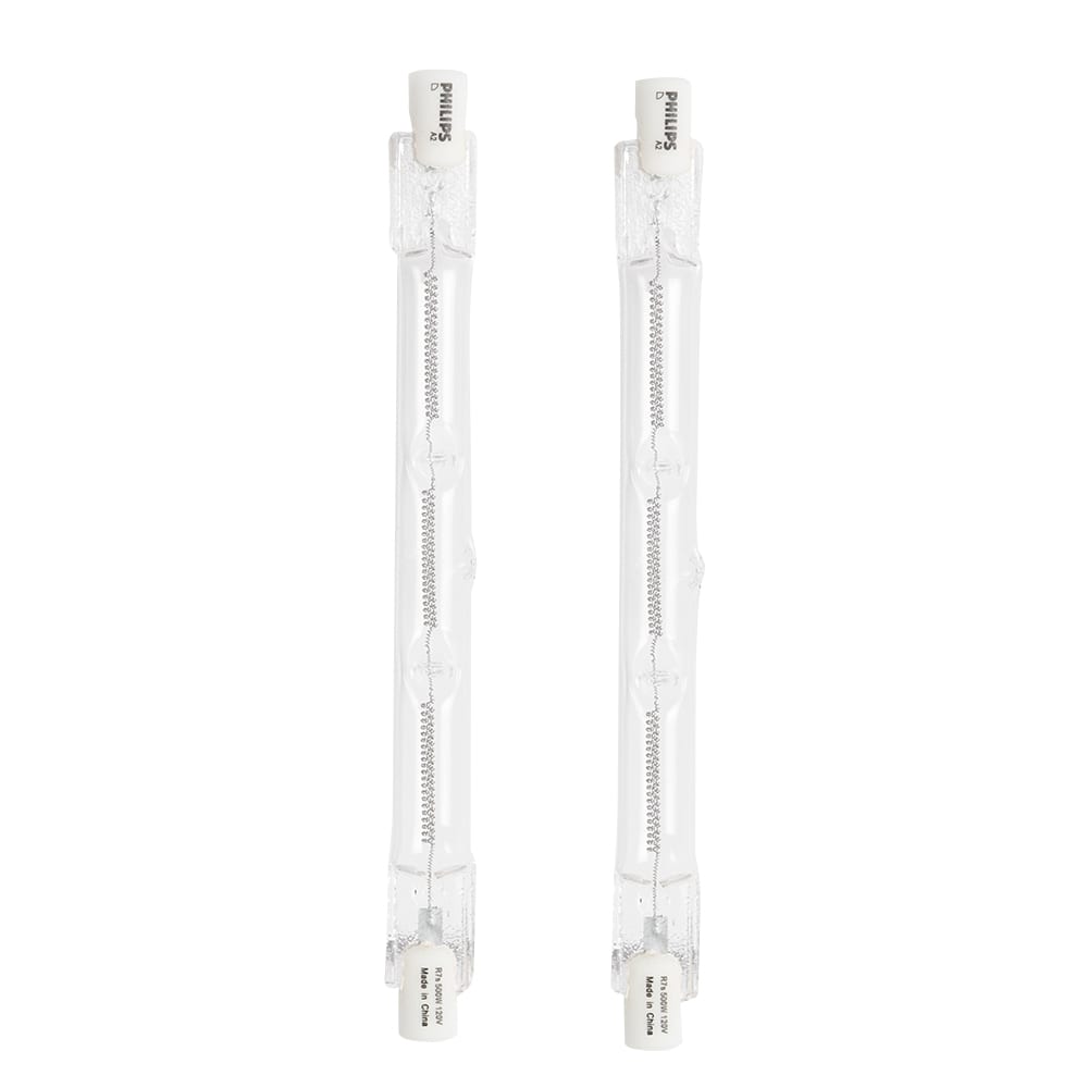 Ampoules halogène T3, 500 W Pqt/2