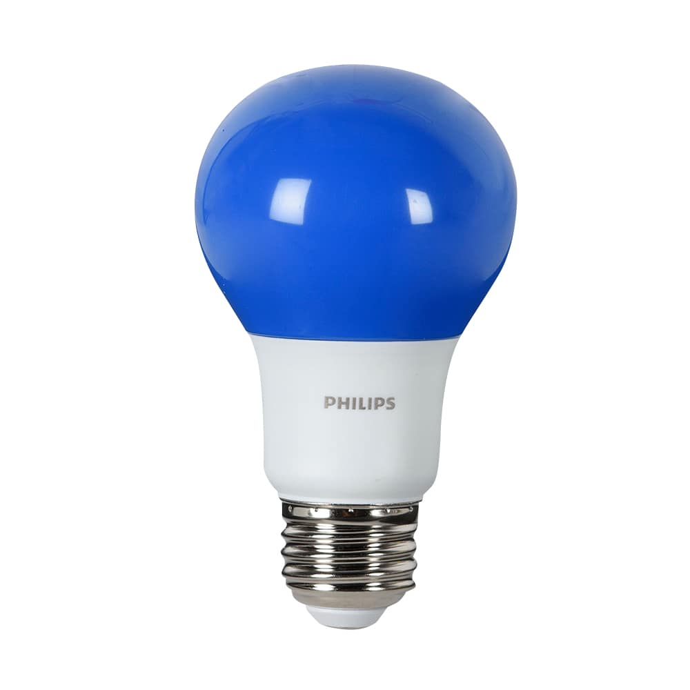 Ampoule DEL A19, 8 W bleu