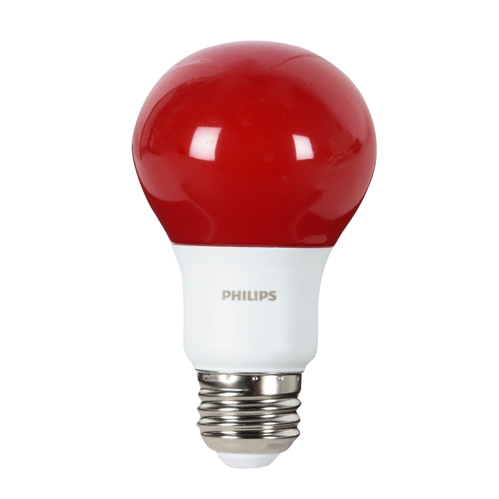 Ampoule DEL A19, 8 W rouge