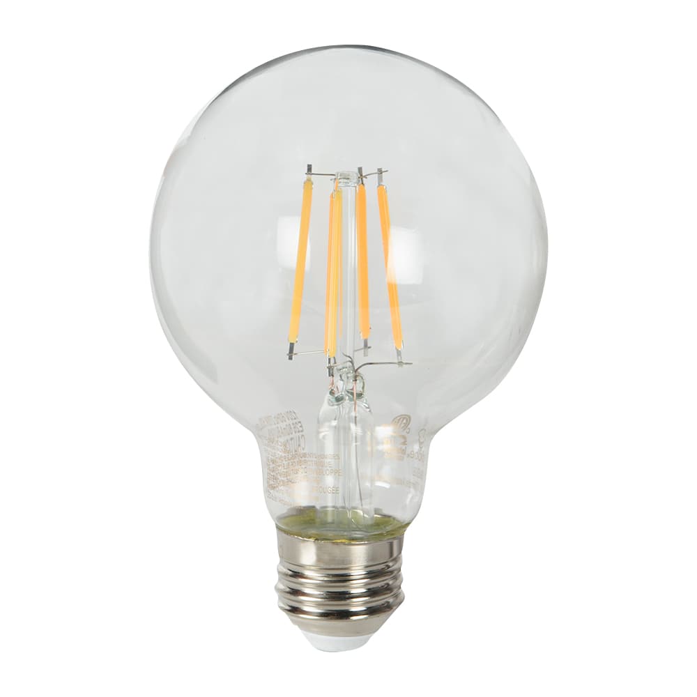 Ampoule DEL G25 blanc chaud 6,5 W