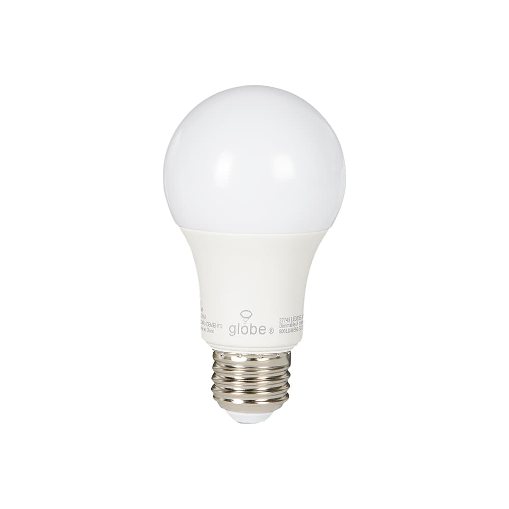 A19 Warm White LED Light Bulbs 10 W Pkg/6