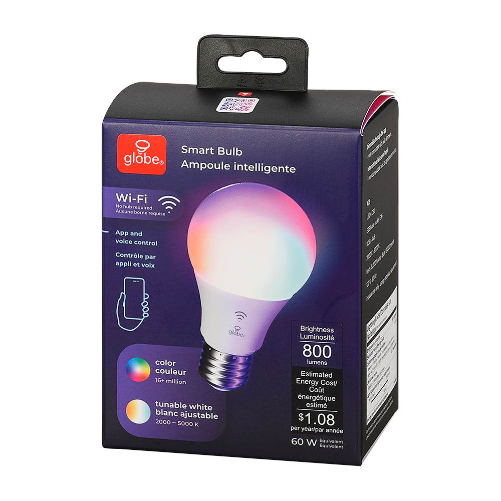 Ampoule intelligente DEL A19, 10 W