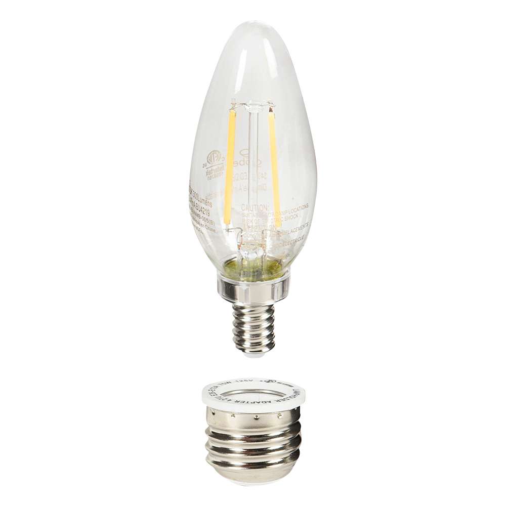 Ampoules DEL B10 blanc froid 4,5 W Pqt/3