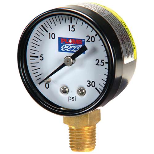 Manomètre à piscine