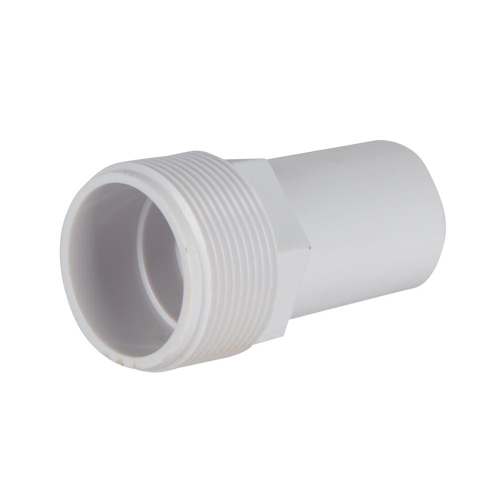 Adaptateur lisse pour la piscine 1&nbsp;1/2&nbsp;po