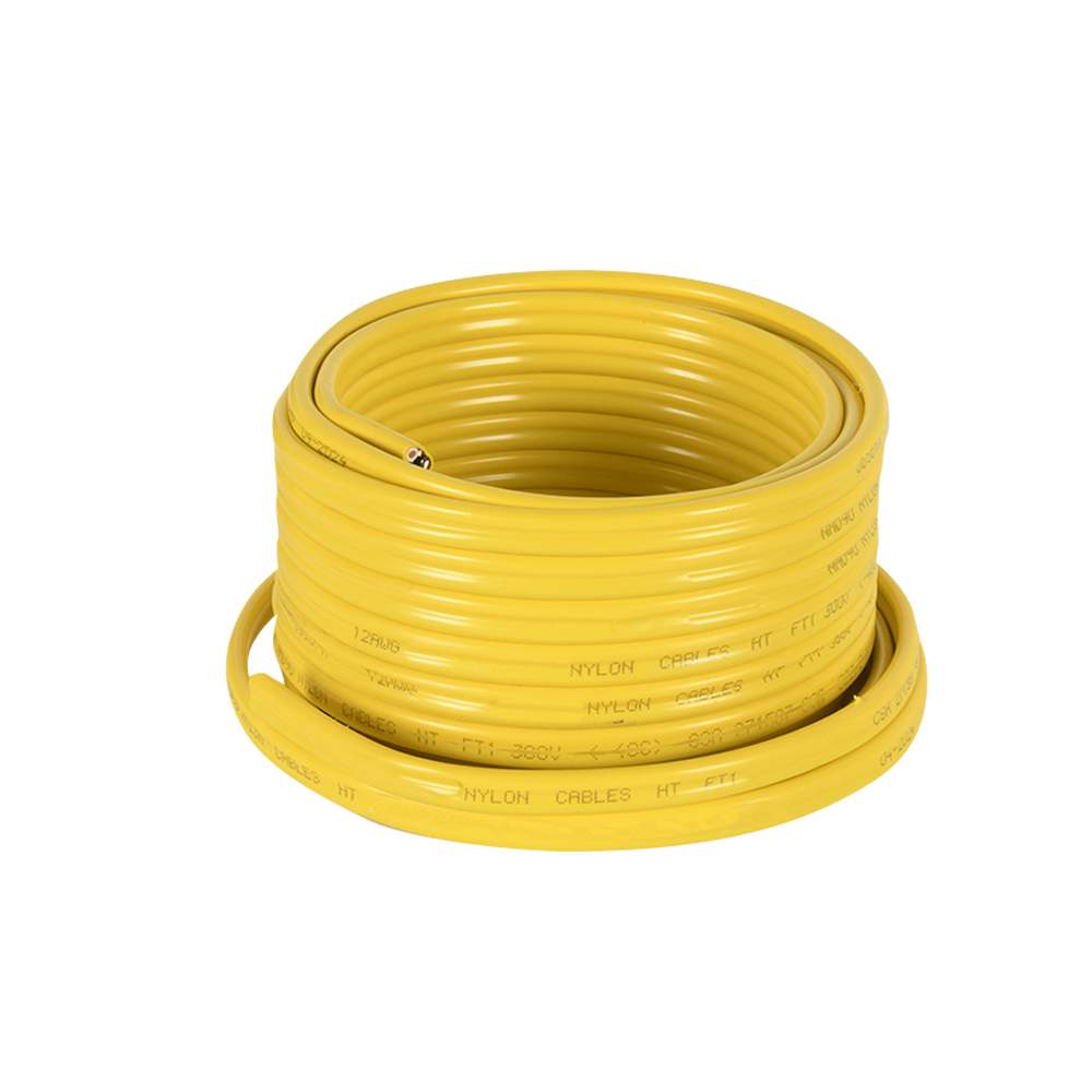 Fil électrique d'intérieur NMD-90, 12/2 jaune 20 m