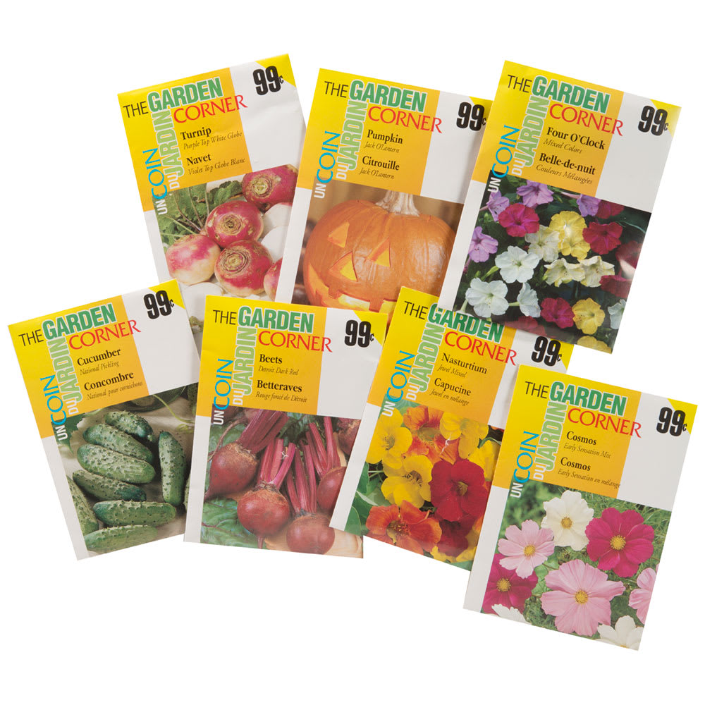 Semences de fleurs ou de légumes