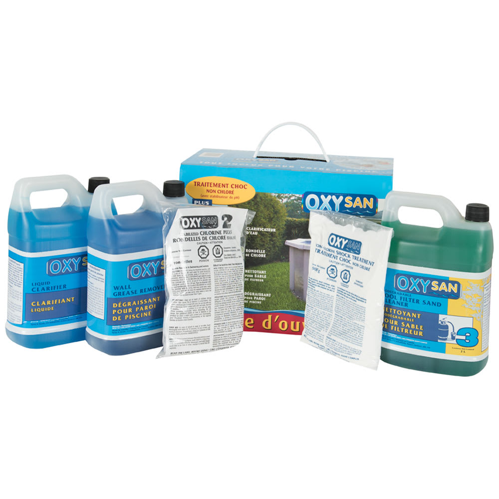 Trousse d’ouverture de piscine de luxe