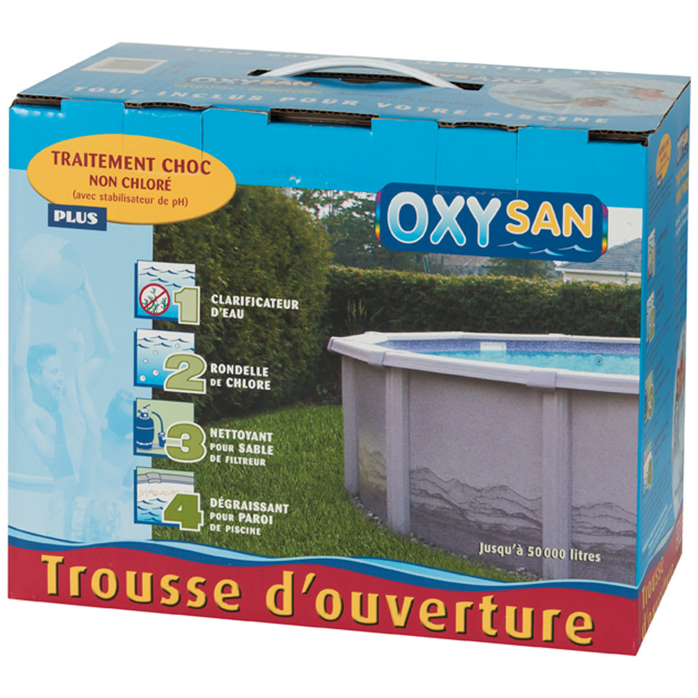 Trousse d’ouverture de piscine de luxe