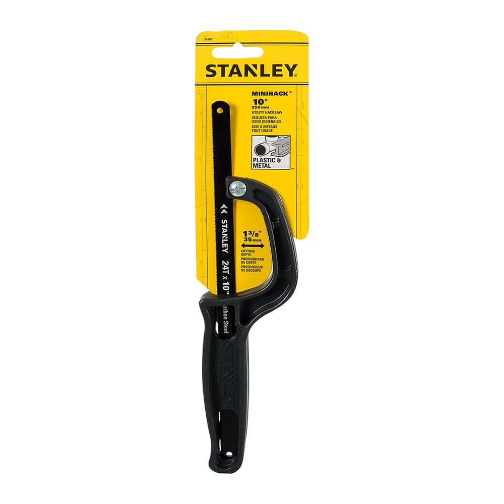 STANLEY Mini Utility Hacksaw 10 in.