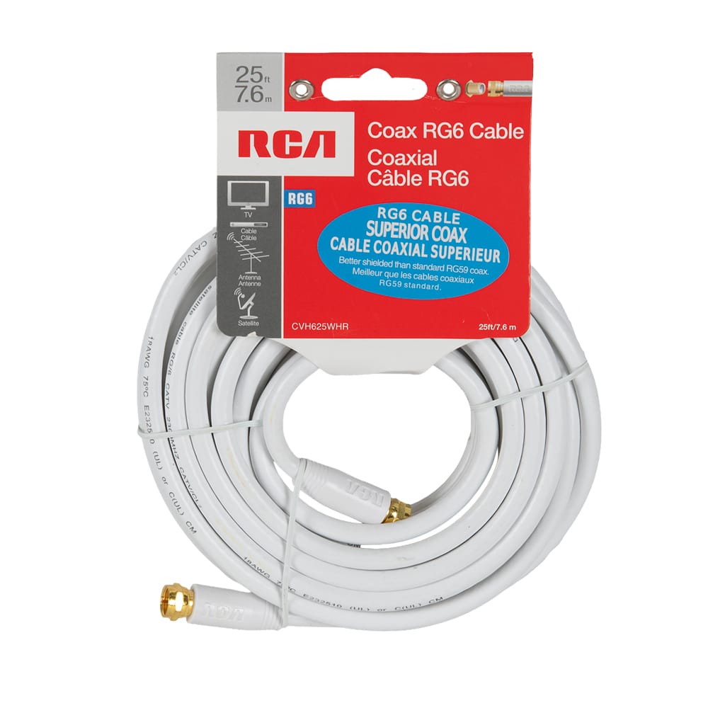 RG6 Coaxial Cable 25&nbsp;ft.