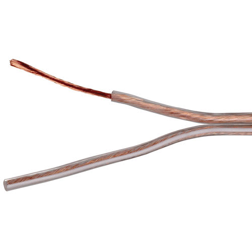 Câble de haut-parleurs calibre&nbsp;16, 50&nbsp;pi