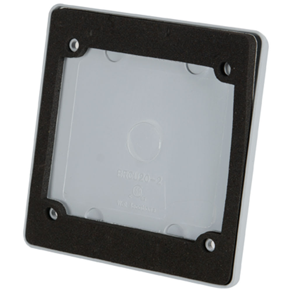 Couvercle en PVC pour boîte double