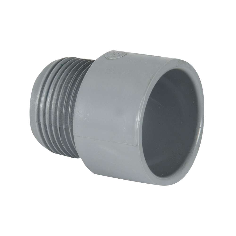Adaptateur pour conduit électrique en PVC 1 po M
