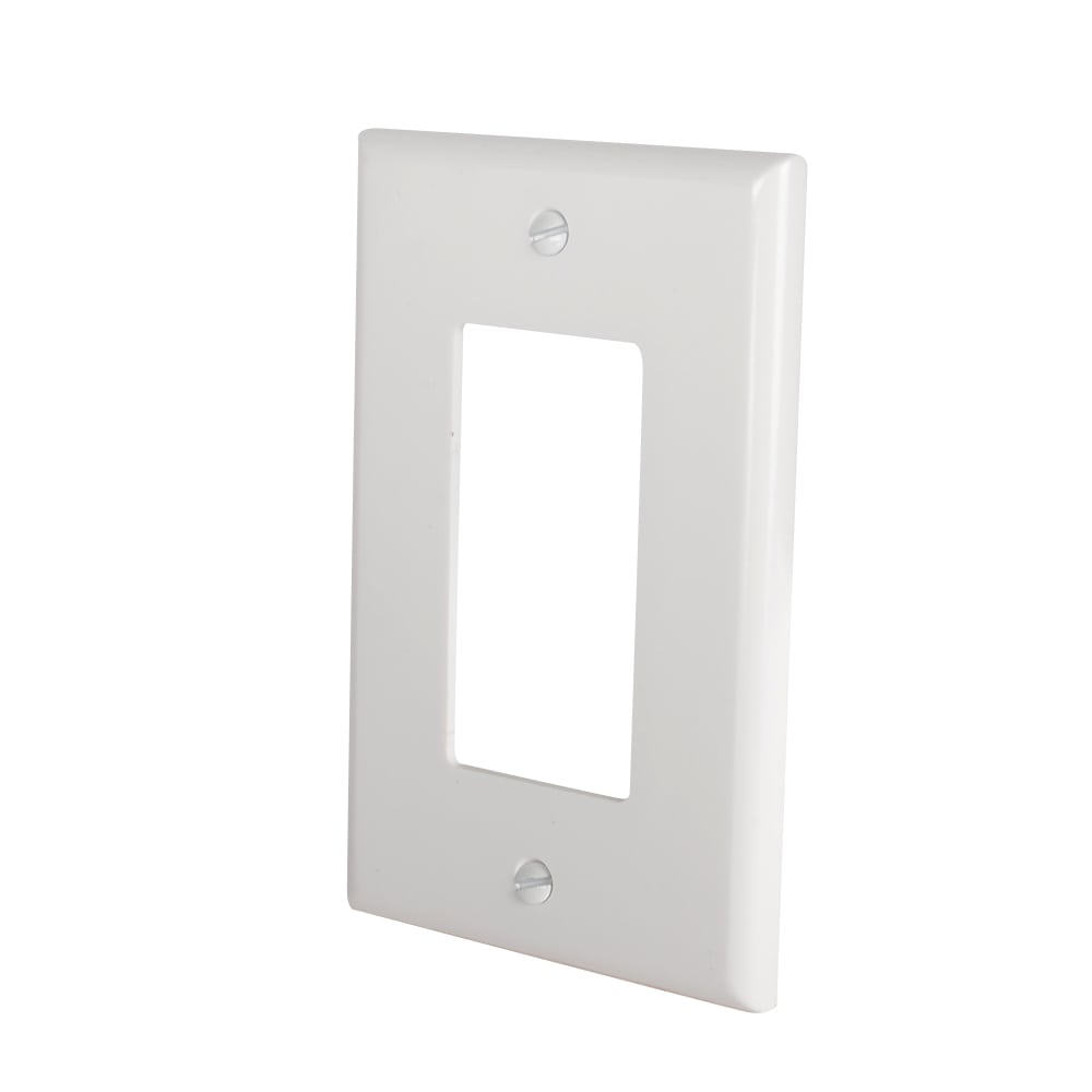 Plaque simple surdimensionnée pour interrupteur Decora