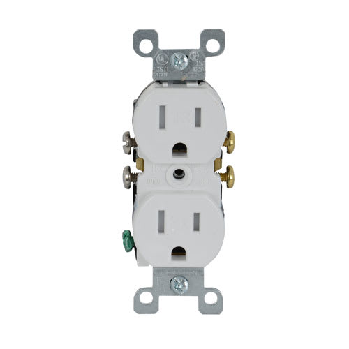 Secure Double Electrical Outlet 15 A