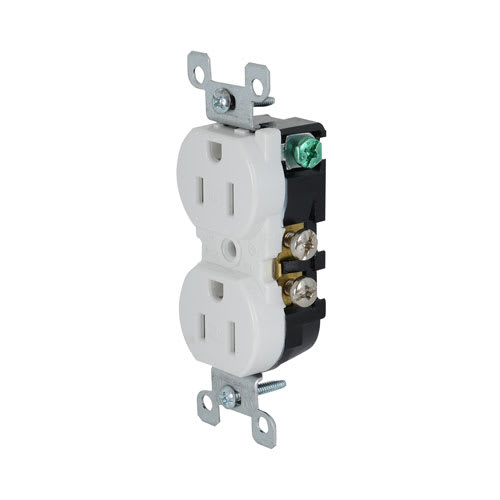 Secure Double Electrical Outlet 15 A