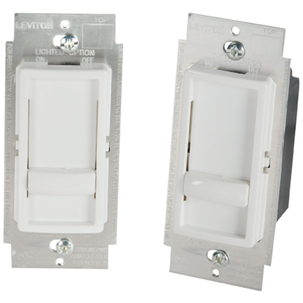 Decora Slide Dimmer Pkg/2