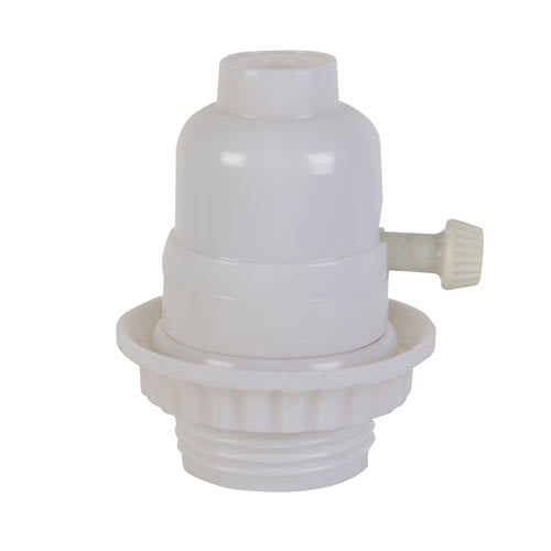 Douille de lampe à bouton rotatif