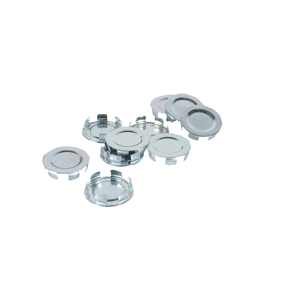 Bouchons en acier pour panneau d'entrée électrique 1/2 po Pqt/10