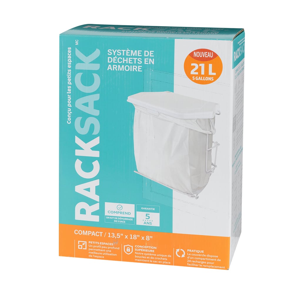 Poubelle de porte d'armoire Rack Sack