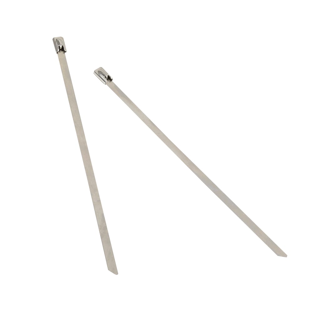 Attaches autobloquantes pour fils 11 po Inox Pqt/10