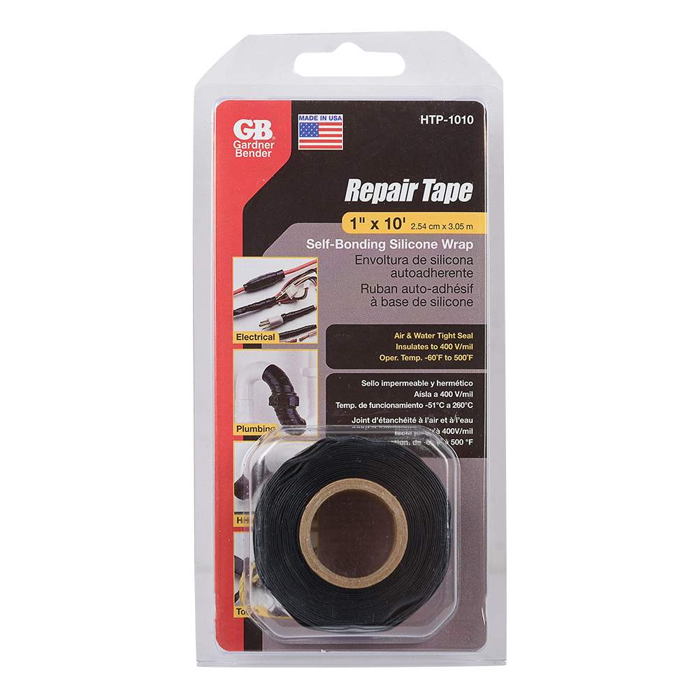 Ruban d'étanchéité en silicone 1 po x 10 pi