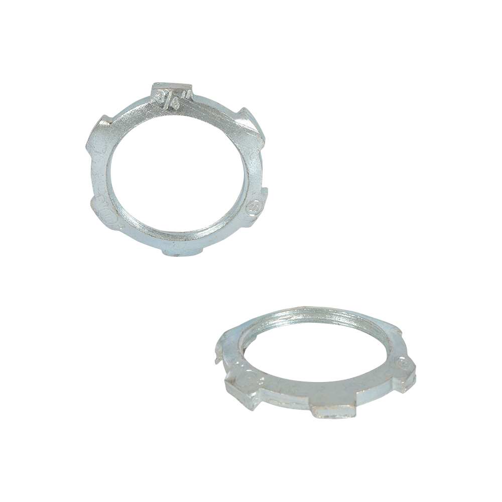 Contre-écrous de blocage pour boîte électrique 3/4 po Pqt/10 HUBBELL