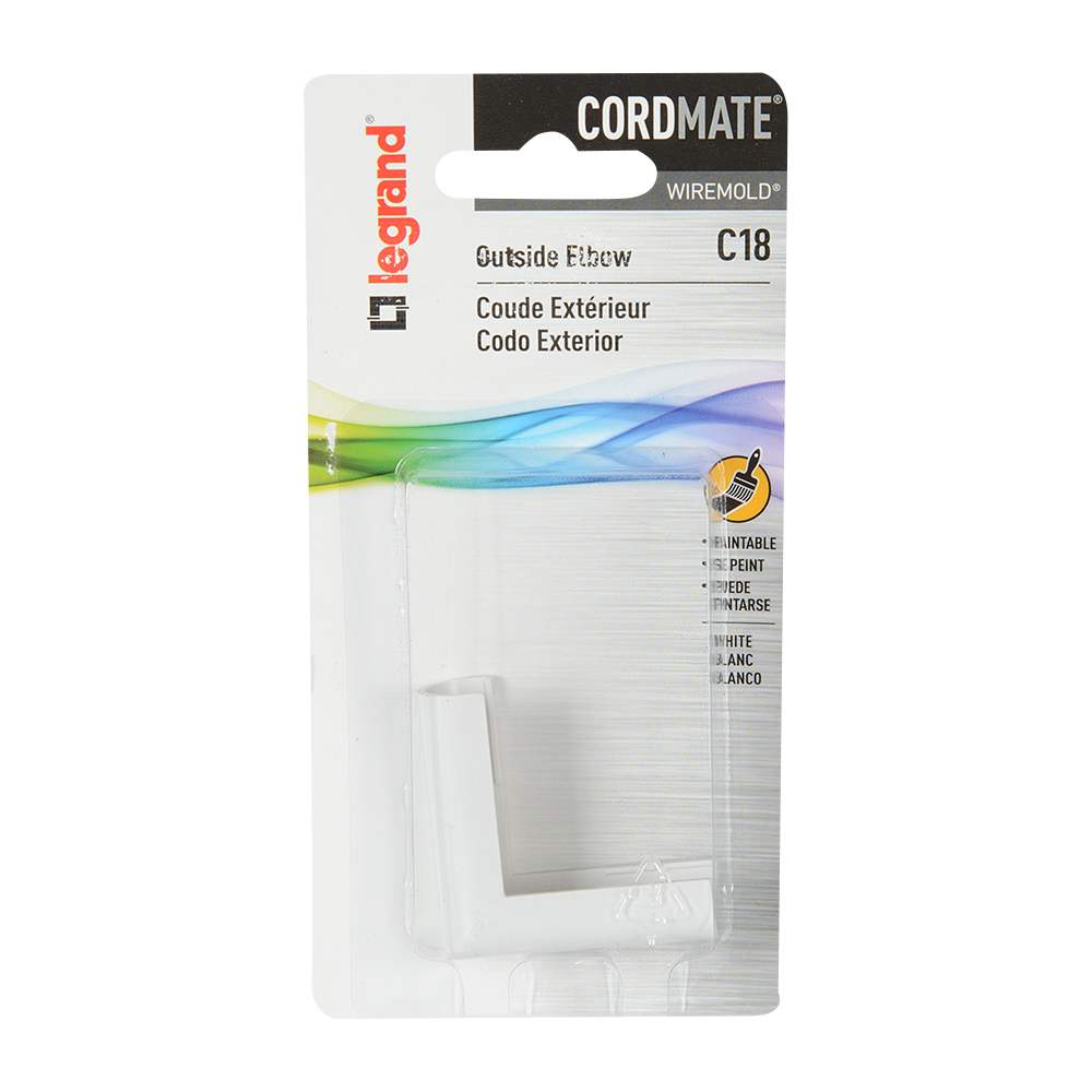 Round Wire Cover Outer Elbow