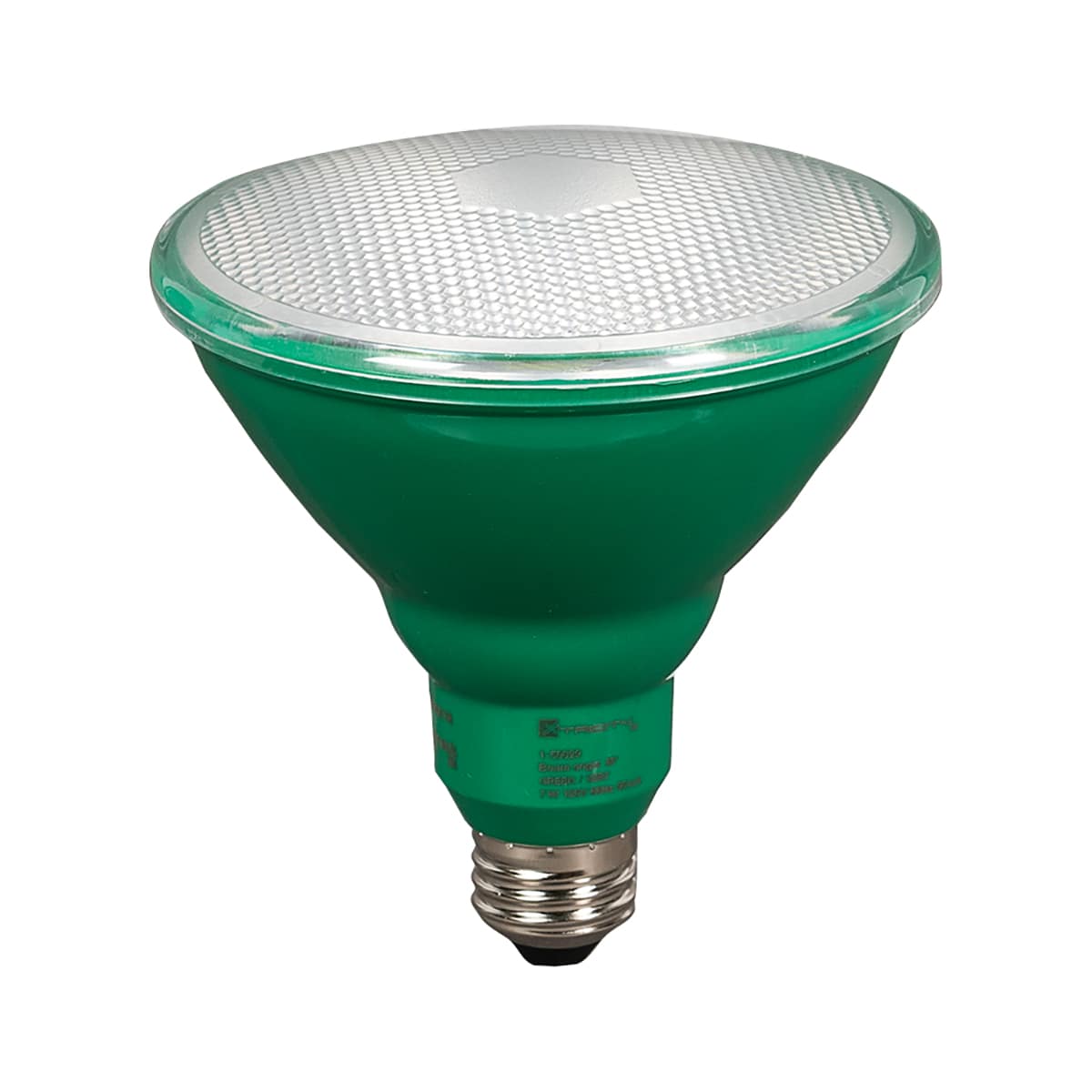 PAR38 LED Light Bulb Green 12 W