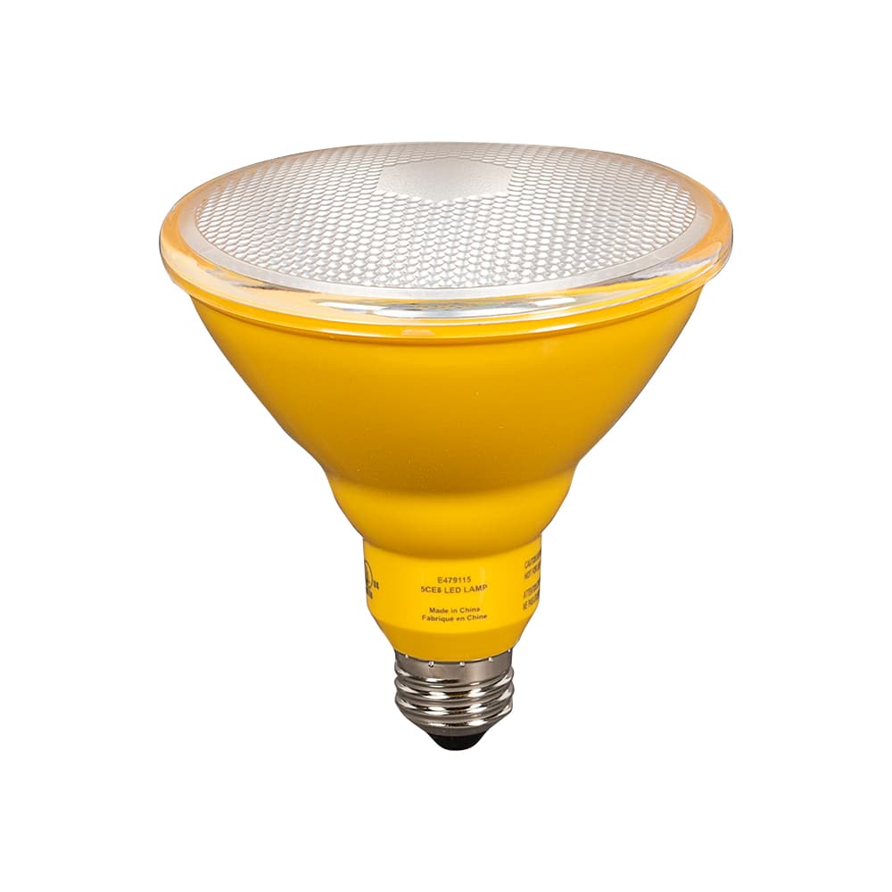 Ampoule DEL PAR38 jaune 12 W