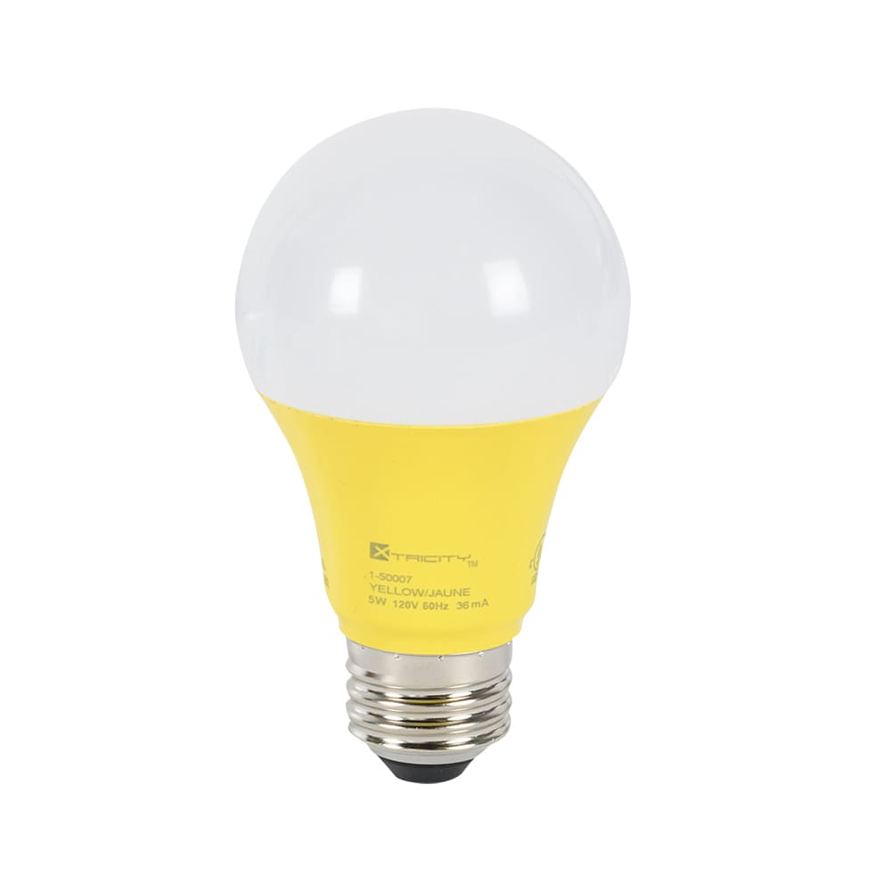 Ampoule DEL A19 jaune 5 W