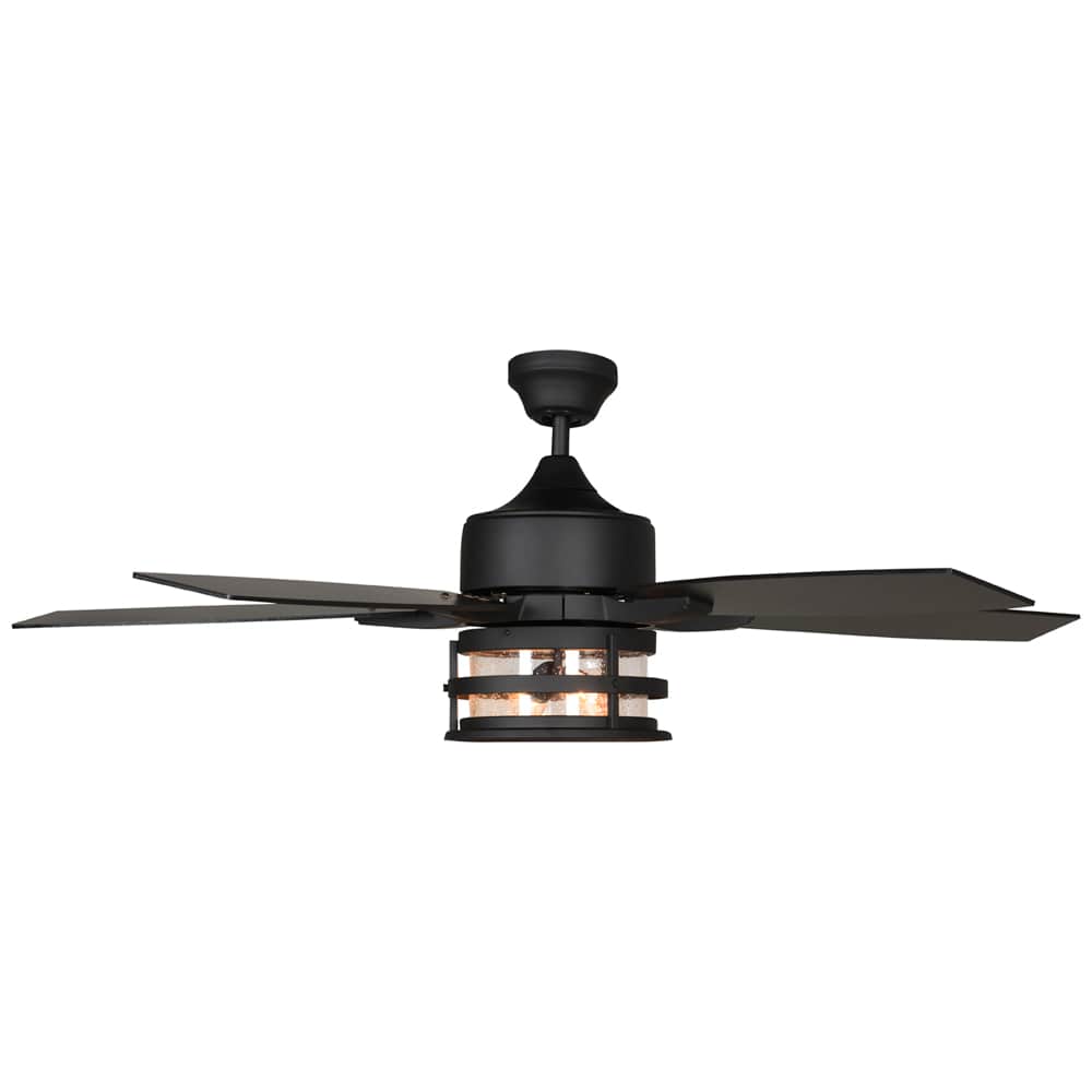 Ventilateur de plafond Duffy noir 52 po